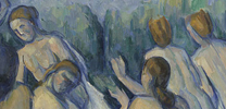 Detail from Cézanne, 'Bathers'