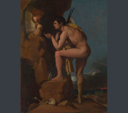 Jean-Auguste-Dominique Ingres, Oedipus and the Sphinx