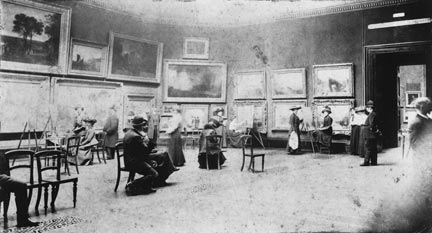 The Turner Room at Trafalgar Square in 1907