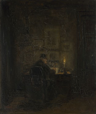 israels-old-man-writing-candlelight-NG27