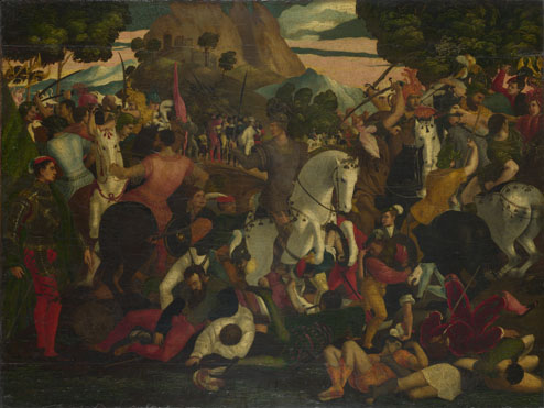 Italian, North: 'A Battle'