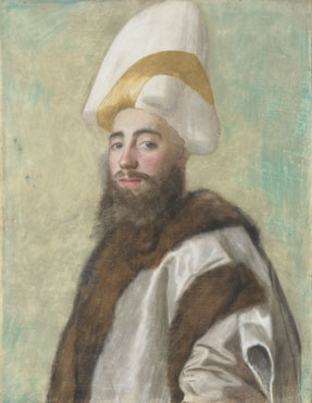 Jean-Etienne Liotard: 'Portrait of a Grand Vizir (?)'