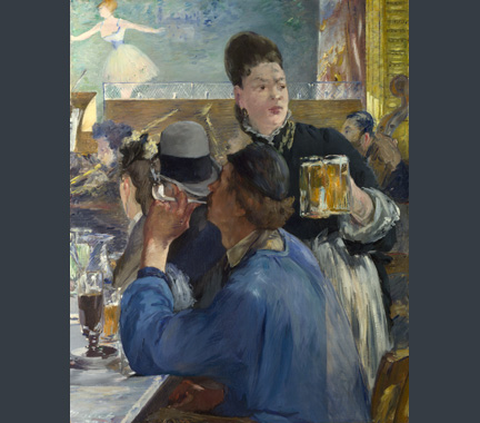 Manet, 'Corner of a Café-Concert', probably 1878-80