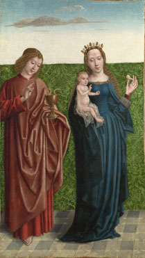 Master of the Saint Bartholomew Altarpiece: 'Saints Peter and Dorothy'