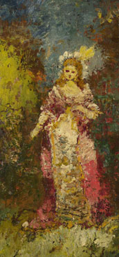 Adolphe Monticelli: 'Subject Composition'