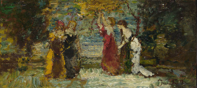 Adolphe Monticelli: 'Subject Composition'