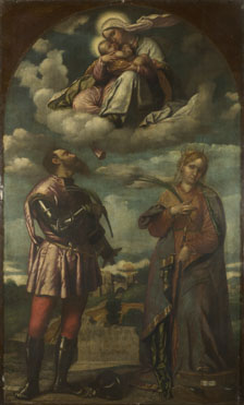 Moretto da Brescia: 'The Madonna and Child with Saints'
