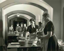 Women making sandwiches