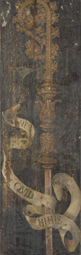 Netherlandish: 'Saint Ambrose with Ambrosius van Engelen (?)'