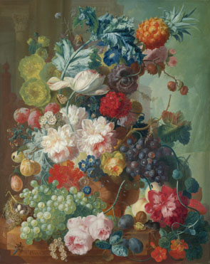 Flower Gallery on Flowers In A Terracotta Vase Ng6520 The National Gallery London