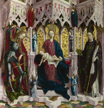 Sandro botticelli enthroned cimabue madonna enthroned with angels. Sandro botticelli enthroned