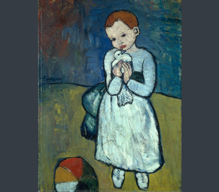 Picasso, 'Child with A Dove', 1901