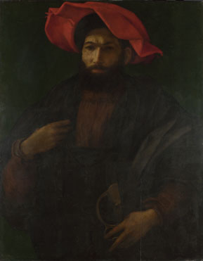 Attributed to Polidoro da Caravaggio: 'A Knight of Saint John'