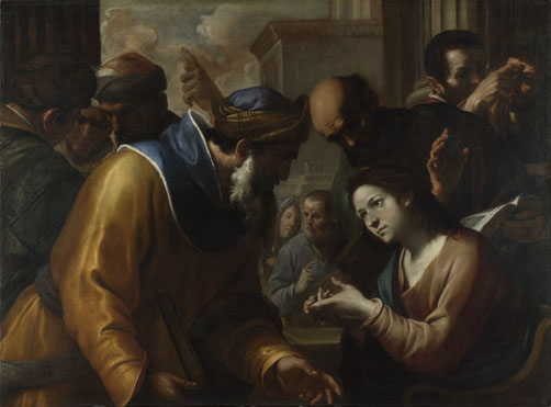 Gregorio Preti: 'Christ disputing with the Doctors'