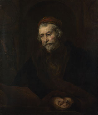 Rembrandt, 'An Elderly Man as Saint Paul'