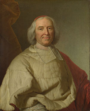 Studio of Hyacinthe Rigaud: 'Cardinal Fleury'