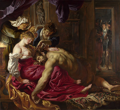 Peter Paul Rubens: 'Samson and Delilah' Peter Paul Rubens: 'Samson and Delilah'