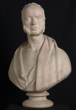 Attributed to Robert William Sievier: 'Bust Portrait of Wynn Ellis MP'