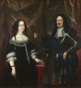 Justus Sustermans: 'The Grand Duke Ferdinand II of Tuscany and his Wife'