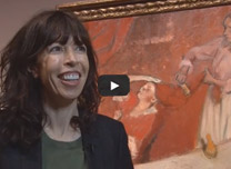 Film still from Cecile Brown on 'La Coiffure' by Degas