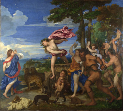 Titian: 'Bacchus and Ariadne'