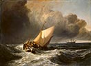 Dutch Boats in a Gale ('The Bridgewater Sea Piece')