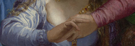 Paolo Veronese: 'Christ addressing a Kneeling Woman'