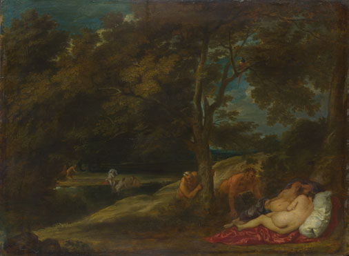 Franchoys Wouters: 'Nymphs surprised by Satyrs'