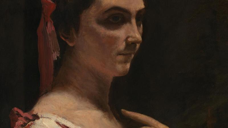 Jean-Baptiste-Camille Corot, 'Italian Woman', about 1870