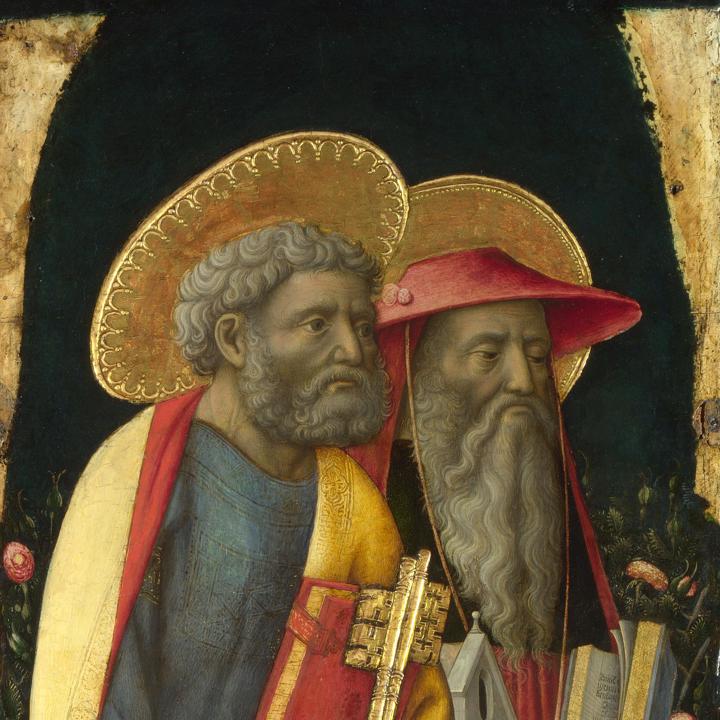 Looking for saints through the collection: A tour of the depictions of saints