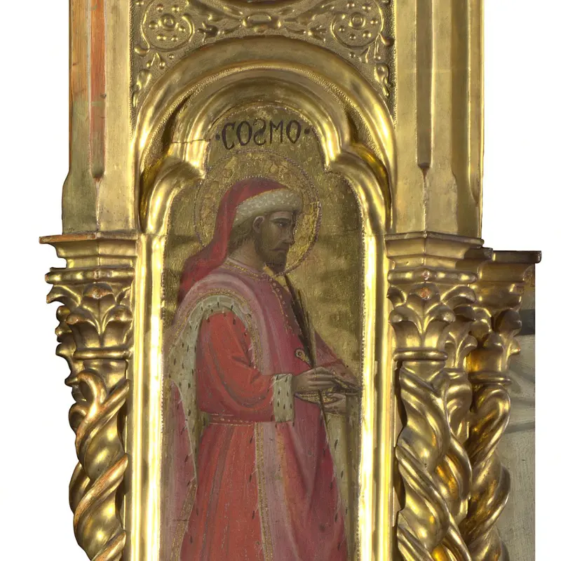 Unknown Saint, Saint Cosmas and Saint Francis