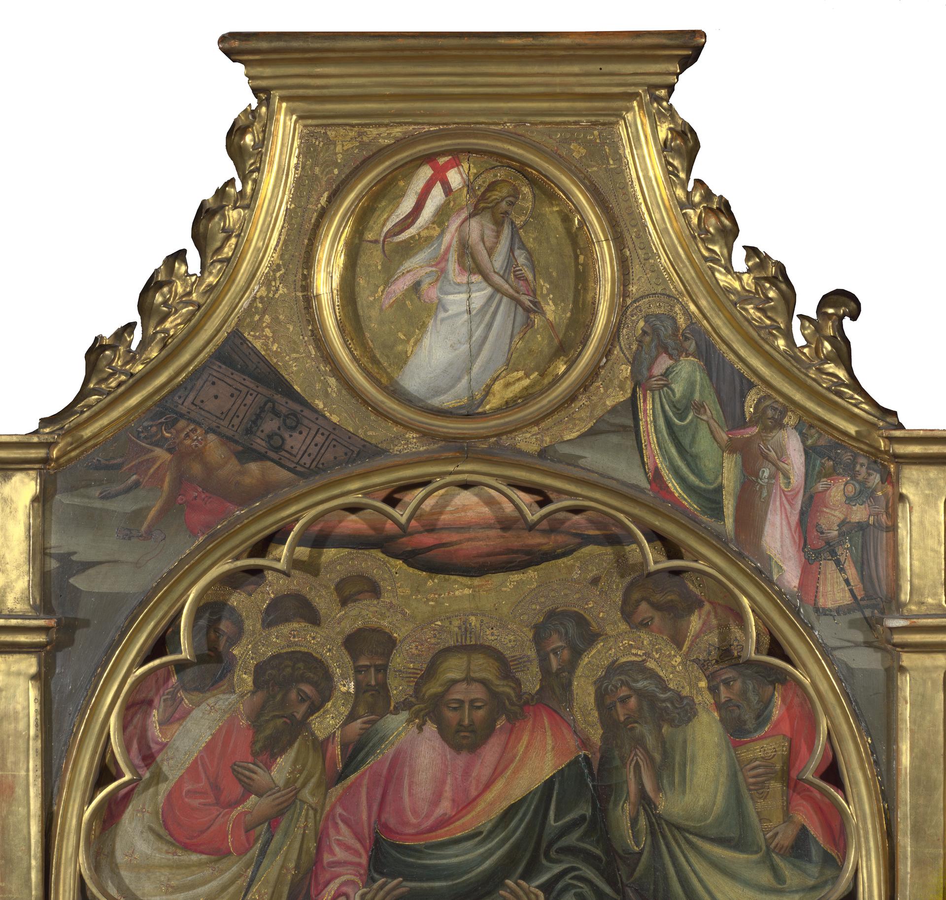 The Descent into Limbo: Roundel above Centre Panel