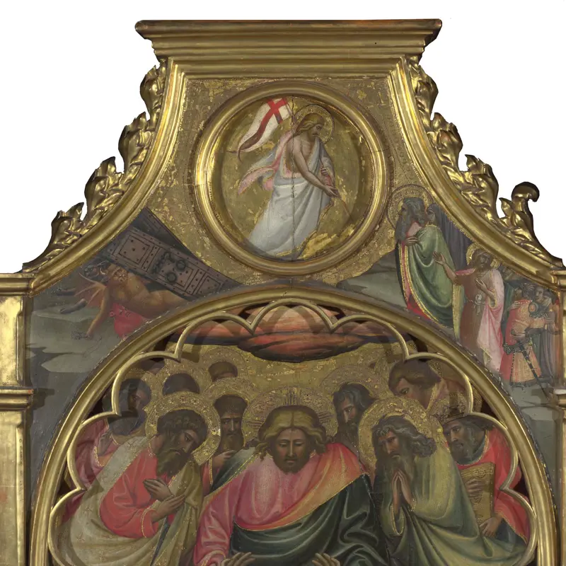 The Descent into Limbo: Roundel above Centre Panel