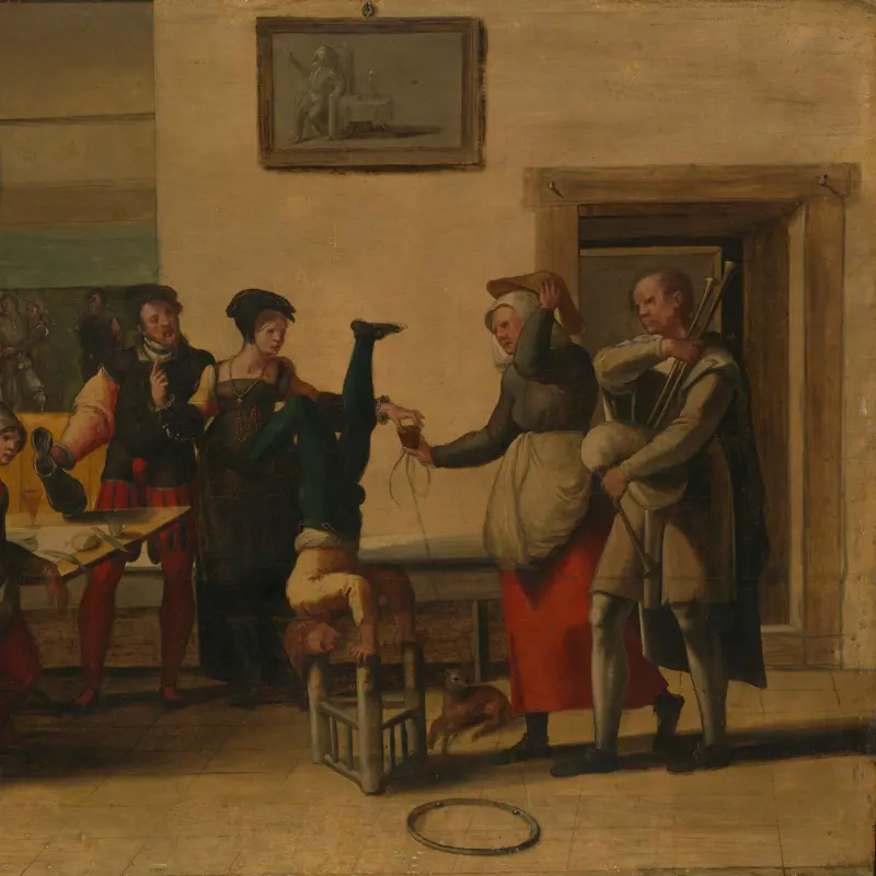 Entertainers in a Brothel