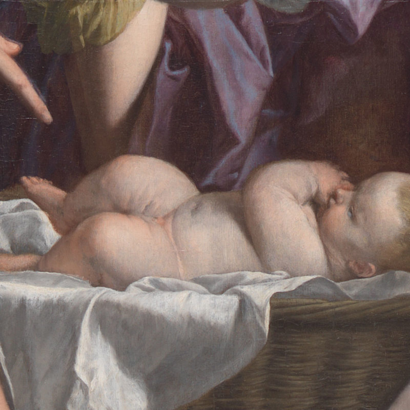 A closer look at Orazio Gentileschi's 'The Finding of Moses'