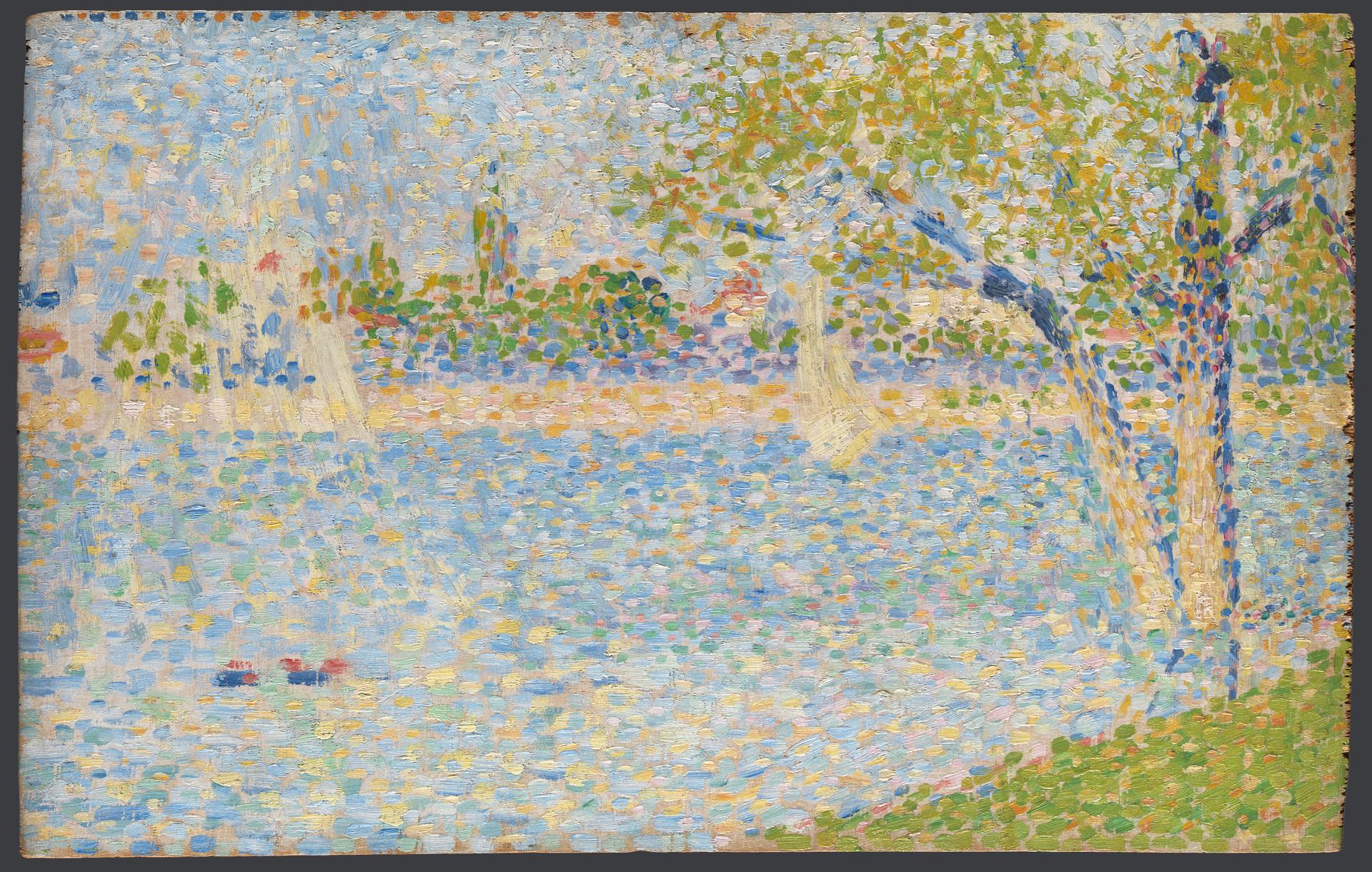 Georges Seurat, 'The Seine seen from La Grande Jatte', 1888