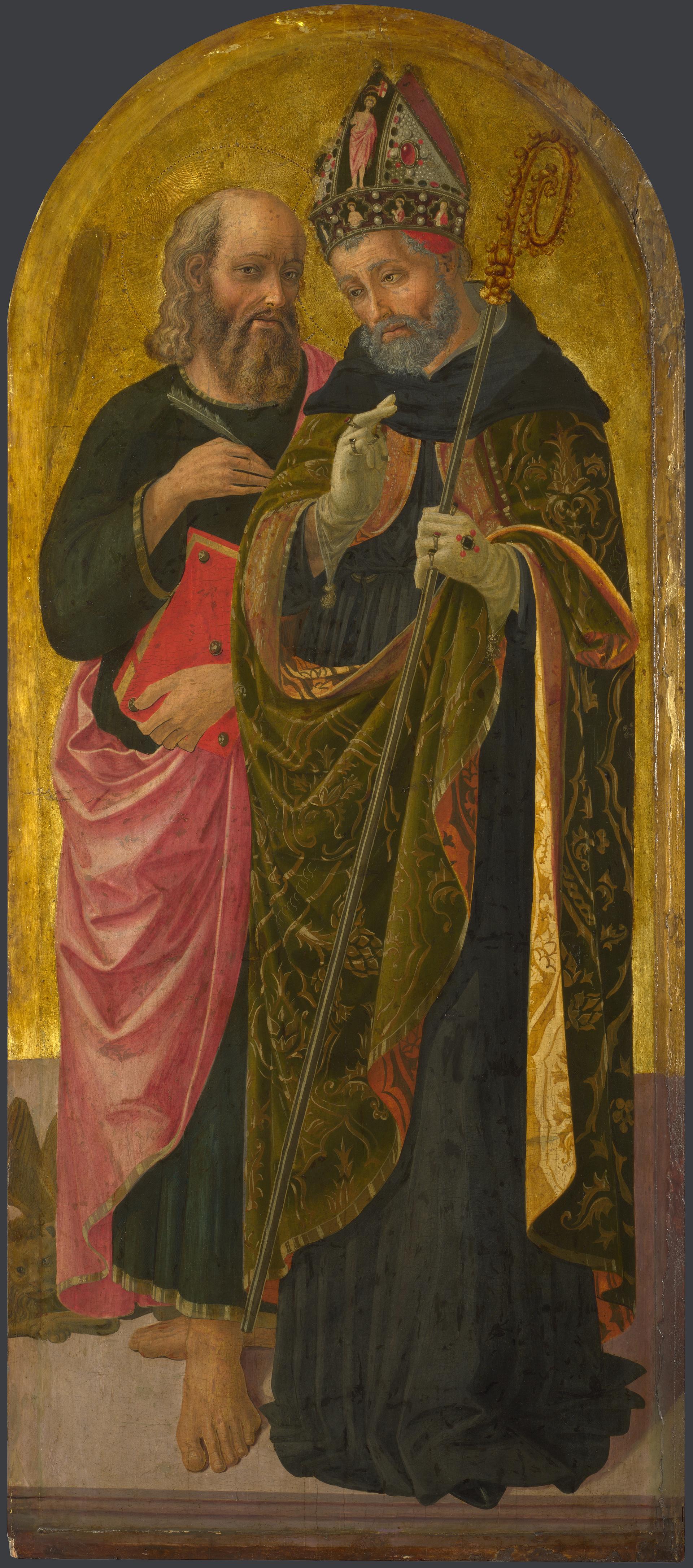 Saint Mark and Saint Augustine