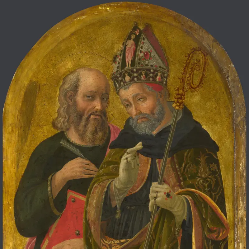 Saint Mark and Saint Augustine