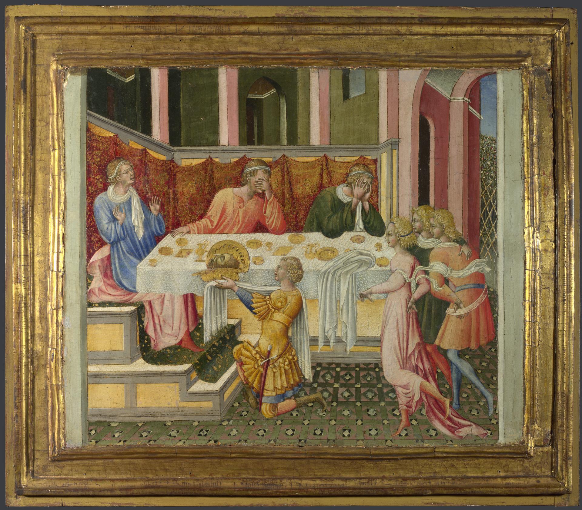 The Head of John the Baptist brought to Herod