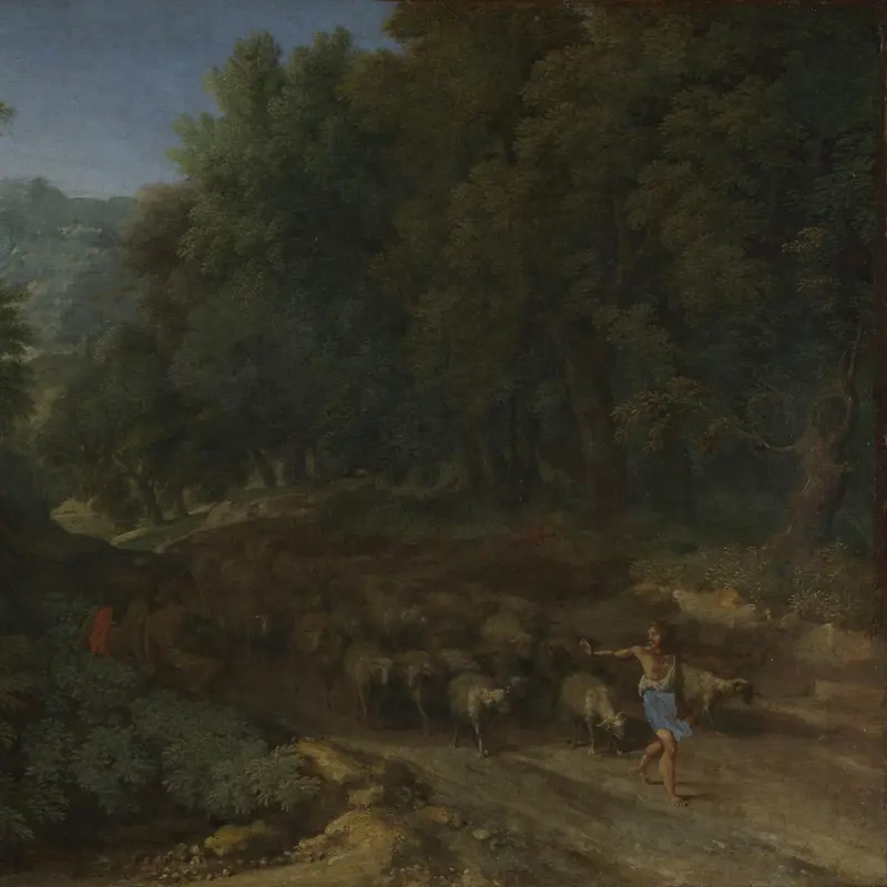 Landscape with a Shepherd and his Flock