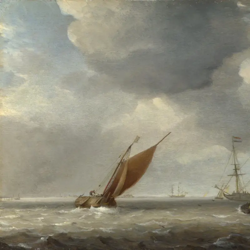 Small Dutch Vessels in a Breeze