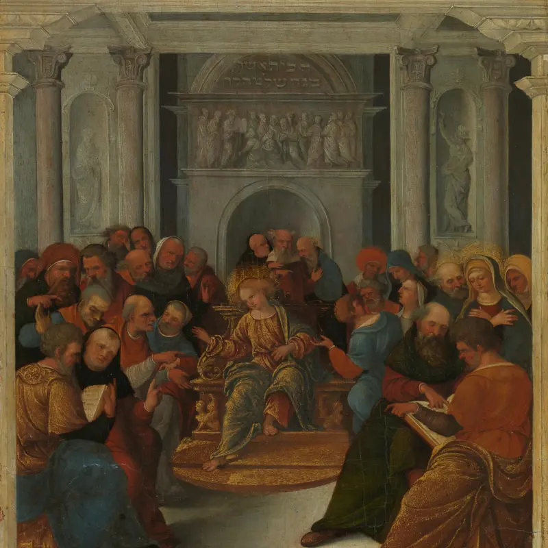 Christ disputing with the Doctors in the Temple