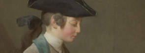 Detail from Chardin, 'The House of Cards', 1736-7