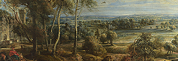 Peter Paul Rubens 'A View of Het Steen in the Early Morning', 1636