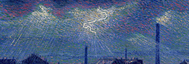 Luigi Russolo (1885-1947), 'Lightning', 1909-10
