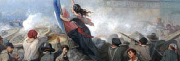 'The Barricade at Porte St. Denis