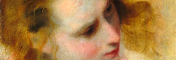 Detail from Federico Barocci, 'Head Study for St. John the Evangelist'