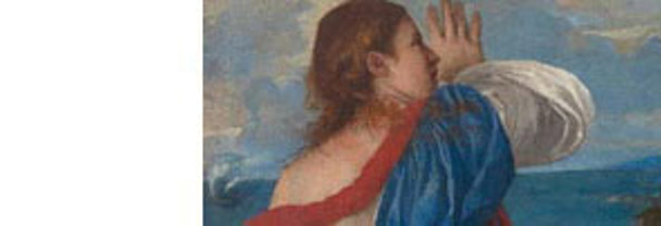 Detail from Titian, Bacchus and Ariadne, 1520-3