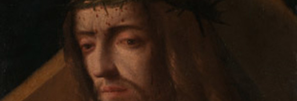 Detail from Italian Venetian Christ carrying the Cross