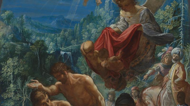 Adam Elsheimer, 'The Baptism of Christ', about 1599